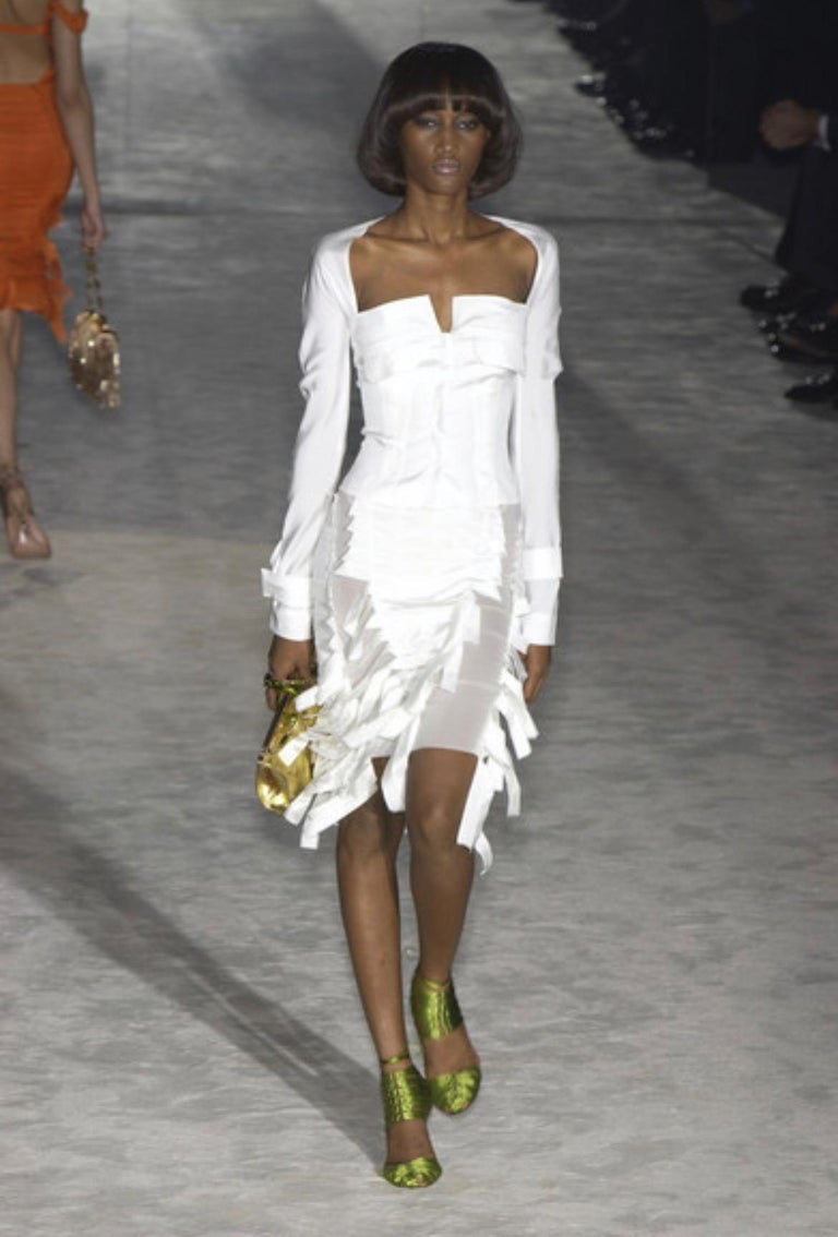 Gucci by Tom Ford Green Corset Heels, SS 2004