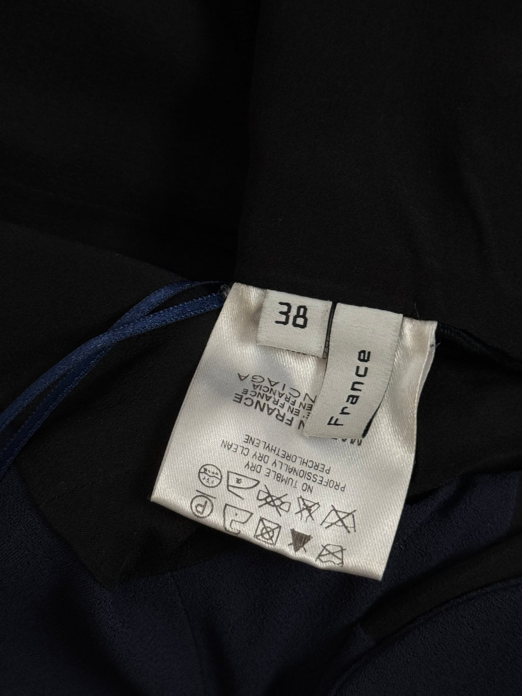 Balenciaga by Nicolas Ghesquière Navy Gown, 2008