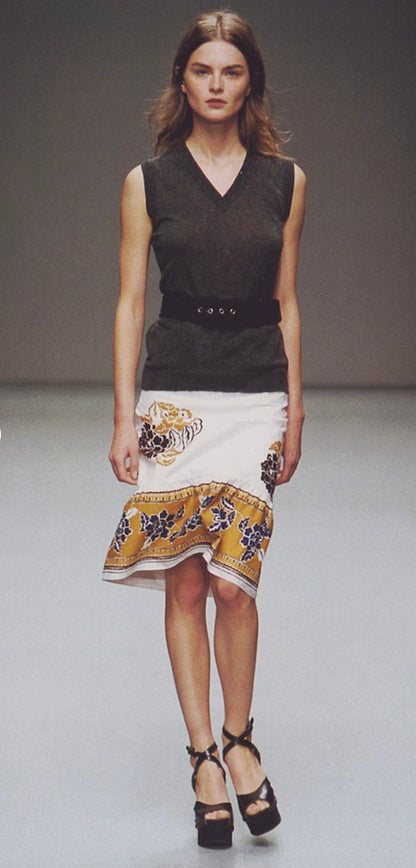 Miu Miu Printed Skirt, SS 2002