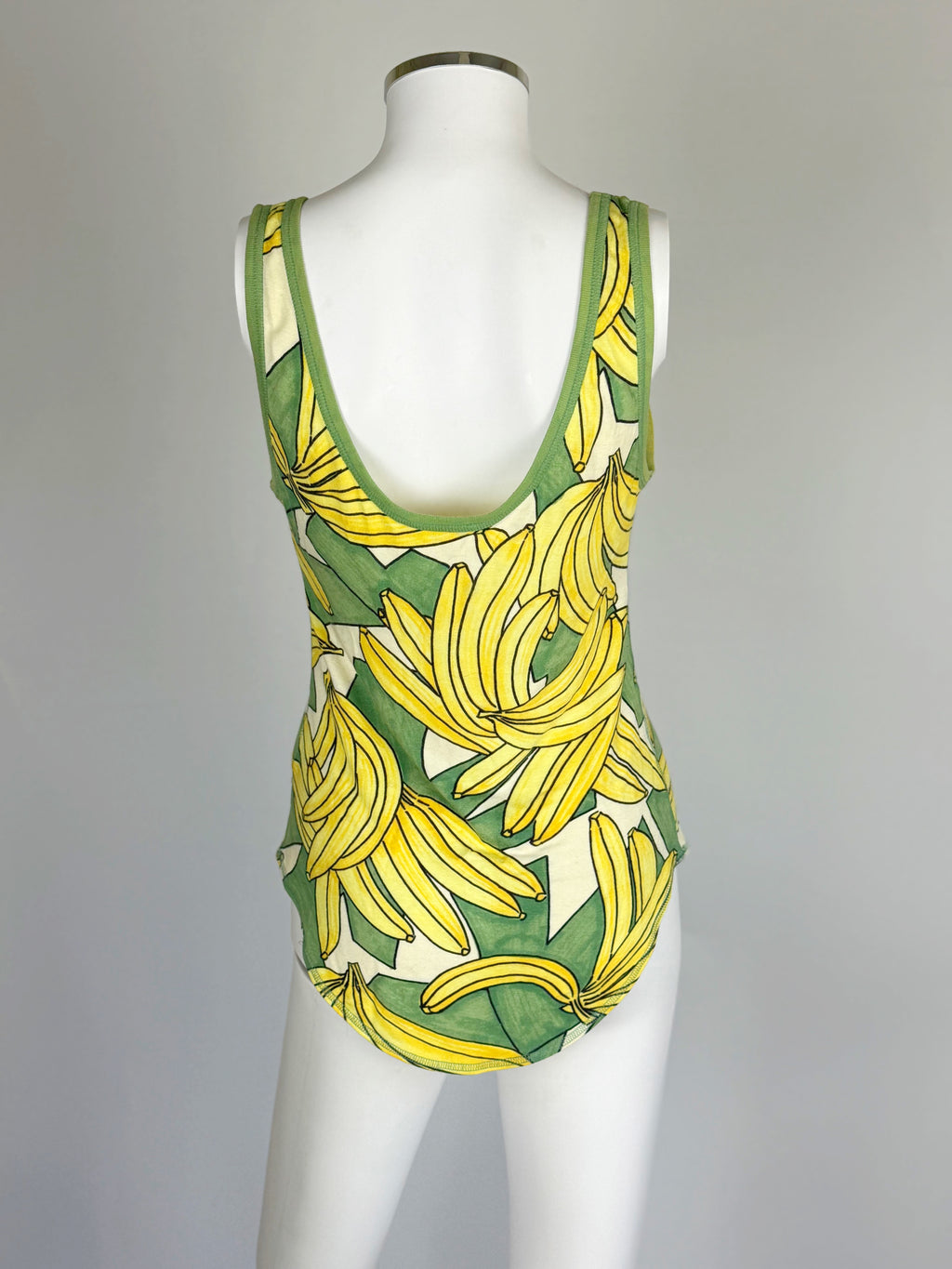 Chloé by Phoebe Philo Banana Print Top, SS 2004