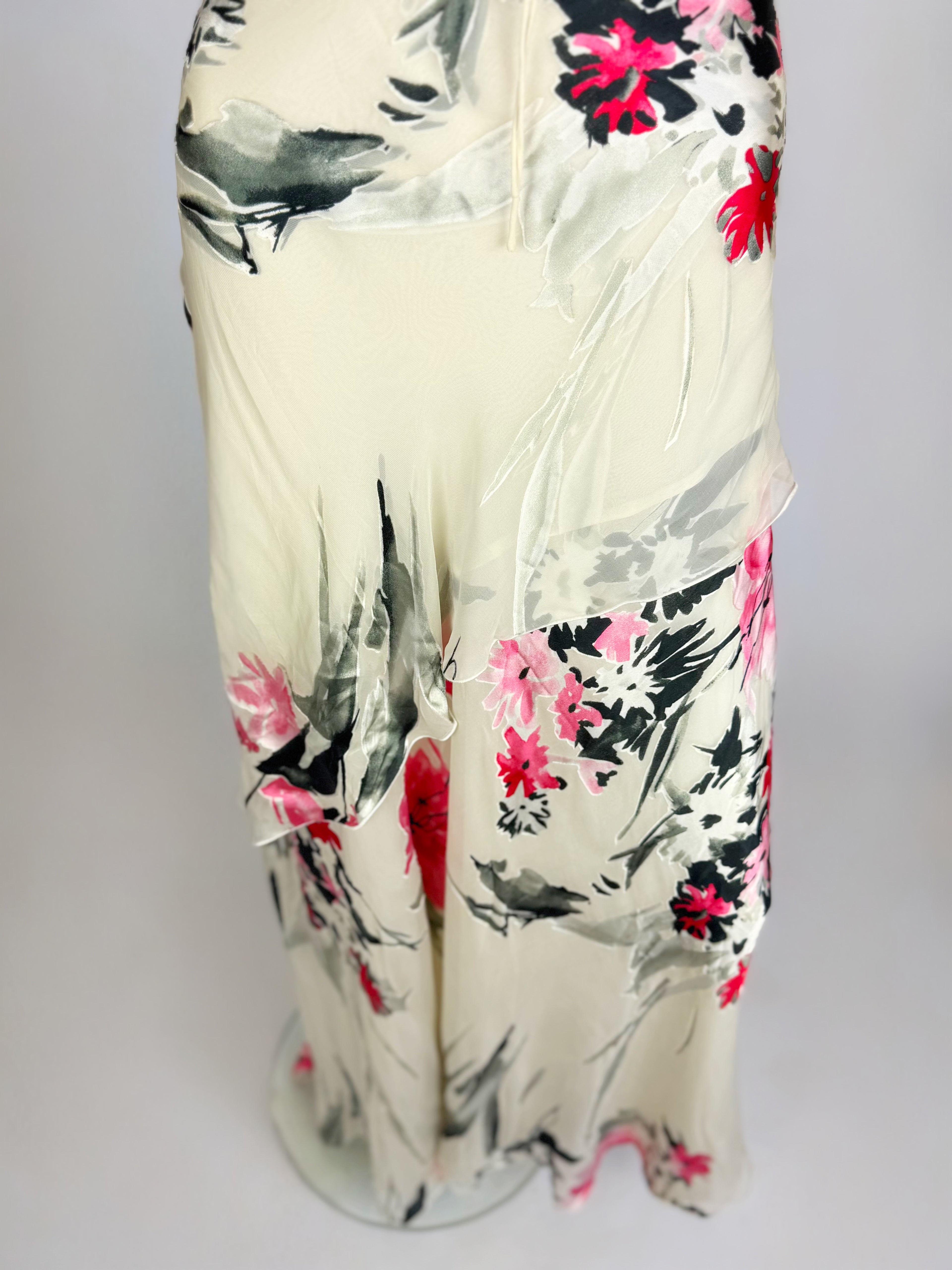 Giorgio Armani Silk Floral Gown, 2005