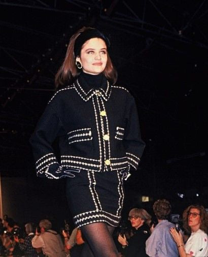 Chanel Wool Jacket with Silk Jewel Lining, FW 1990