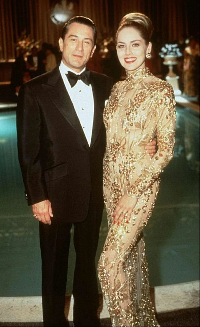 Bob Mackie Red Sequin Grapevine Dress, SS 1989