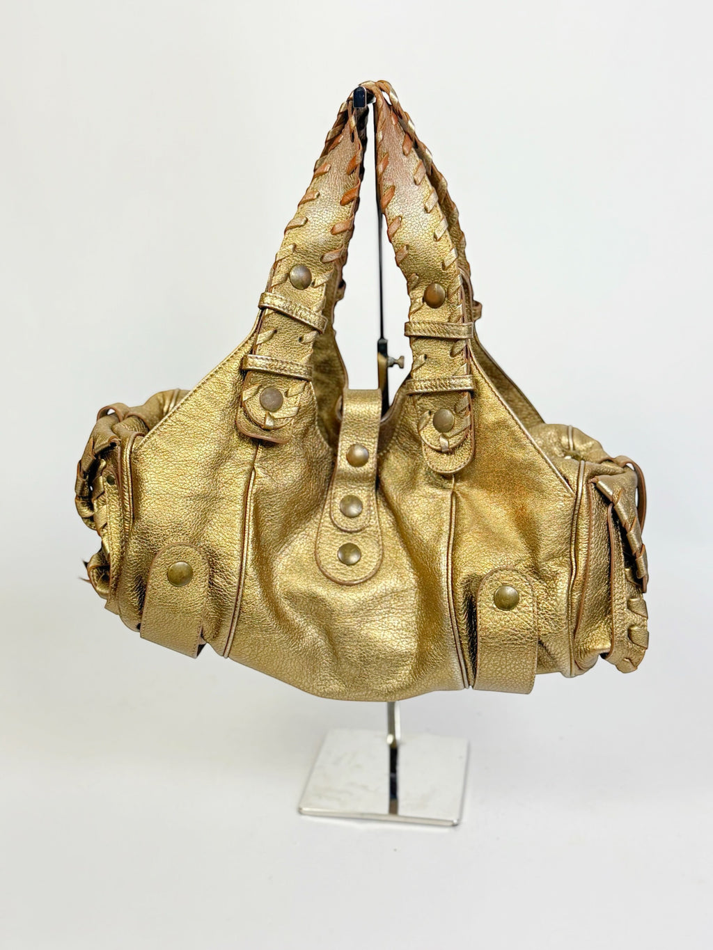 Chloé by Phoebe Philo Metallic Gold Silverado Bag, 2006