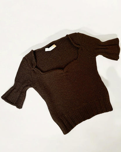 Miu Miu Knit Crop Sweater, FW 2000