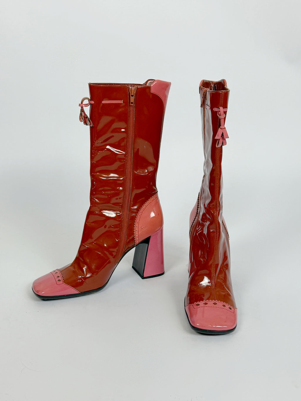 Prada Patent Boots, FW 1999