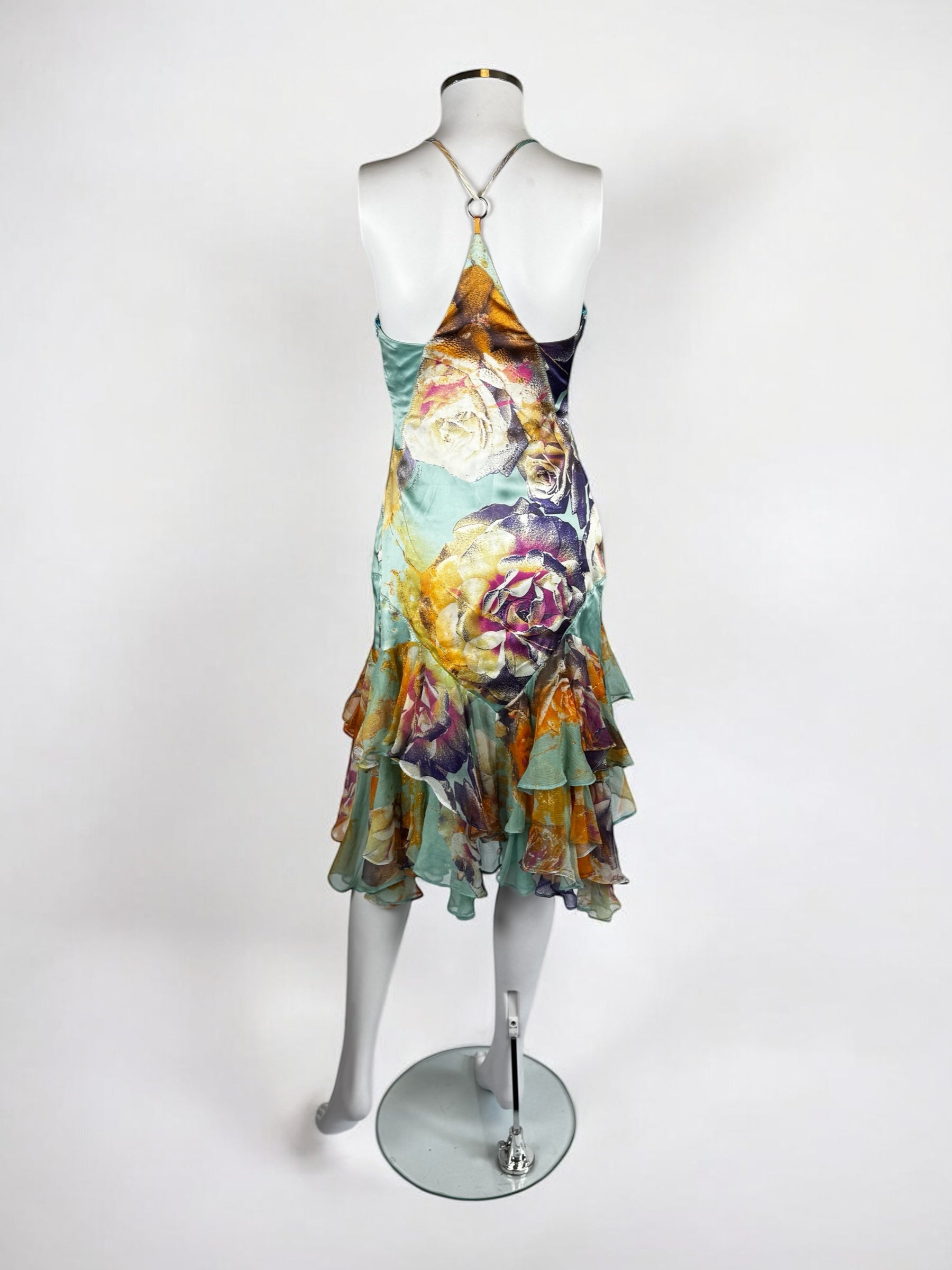 Just Cavalli Silk Floral Dress, c. 2004