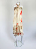 Alexander McQueen Silk Floral Halter Dress, 2010