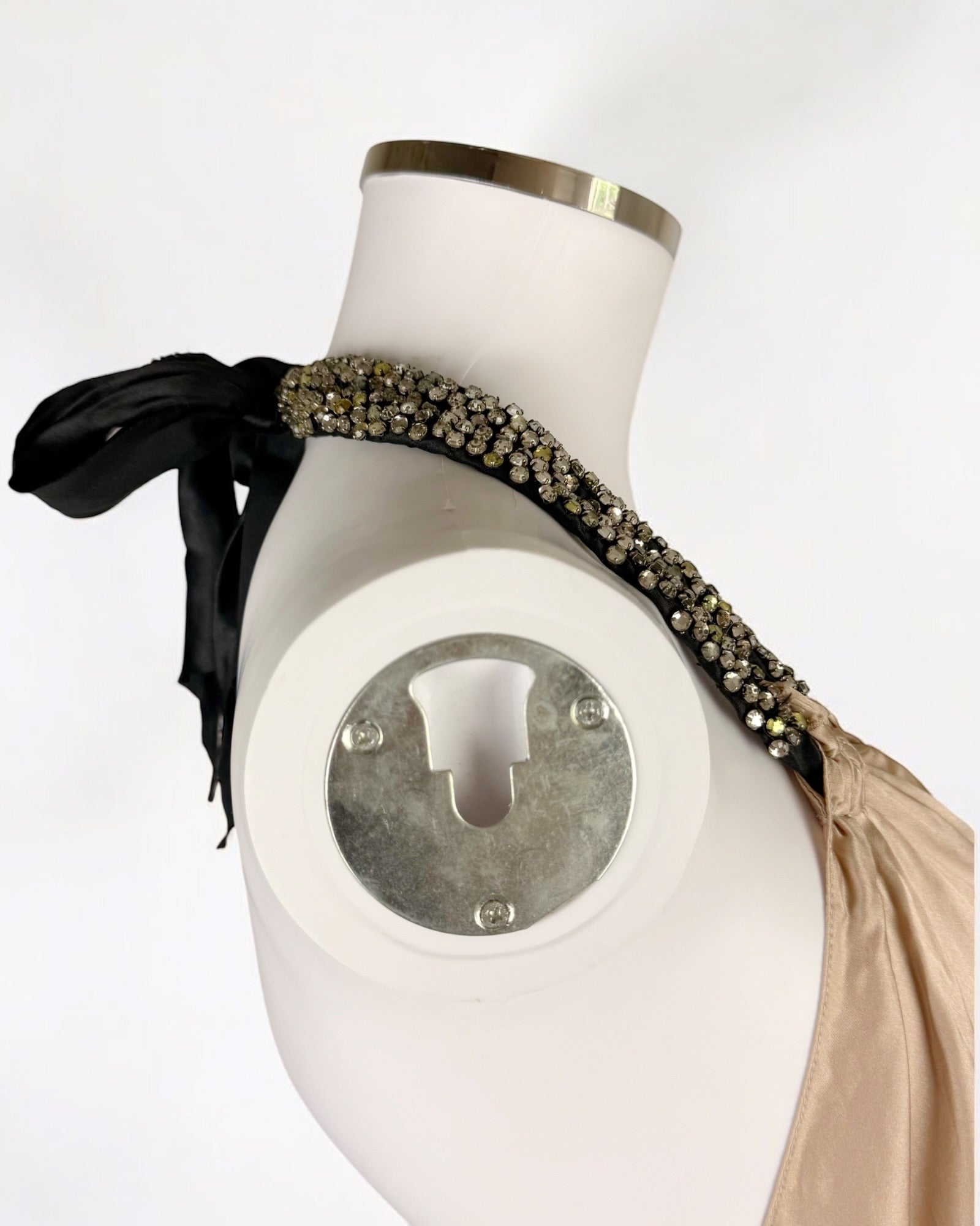 Chloé by Phoebe Philo Silk Embellished Top, SS 2005