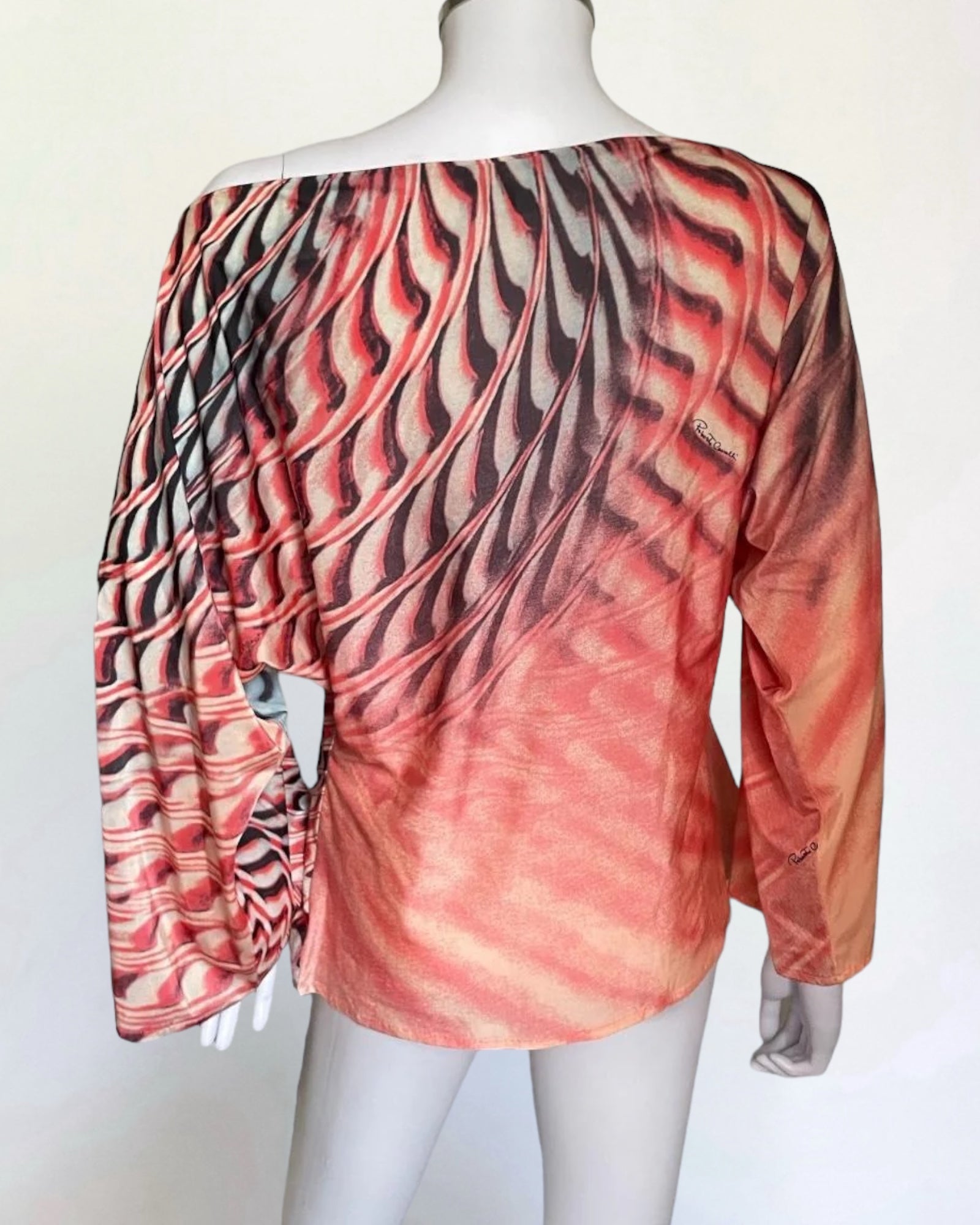 Roberto Cavalli Optical Illusion Top, SS 2001