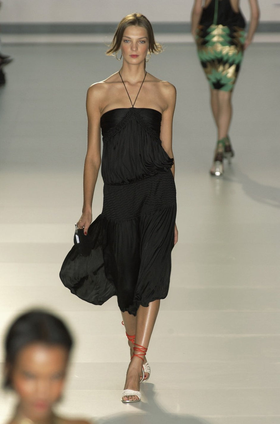 Chloé by Phoebe Philo Black Halter Dress, SS 2004
