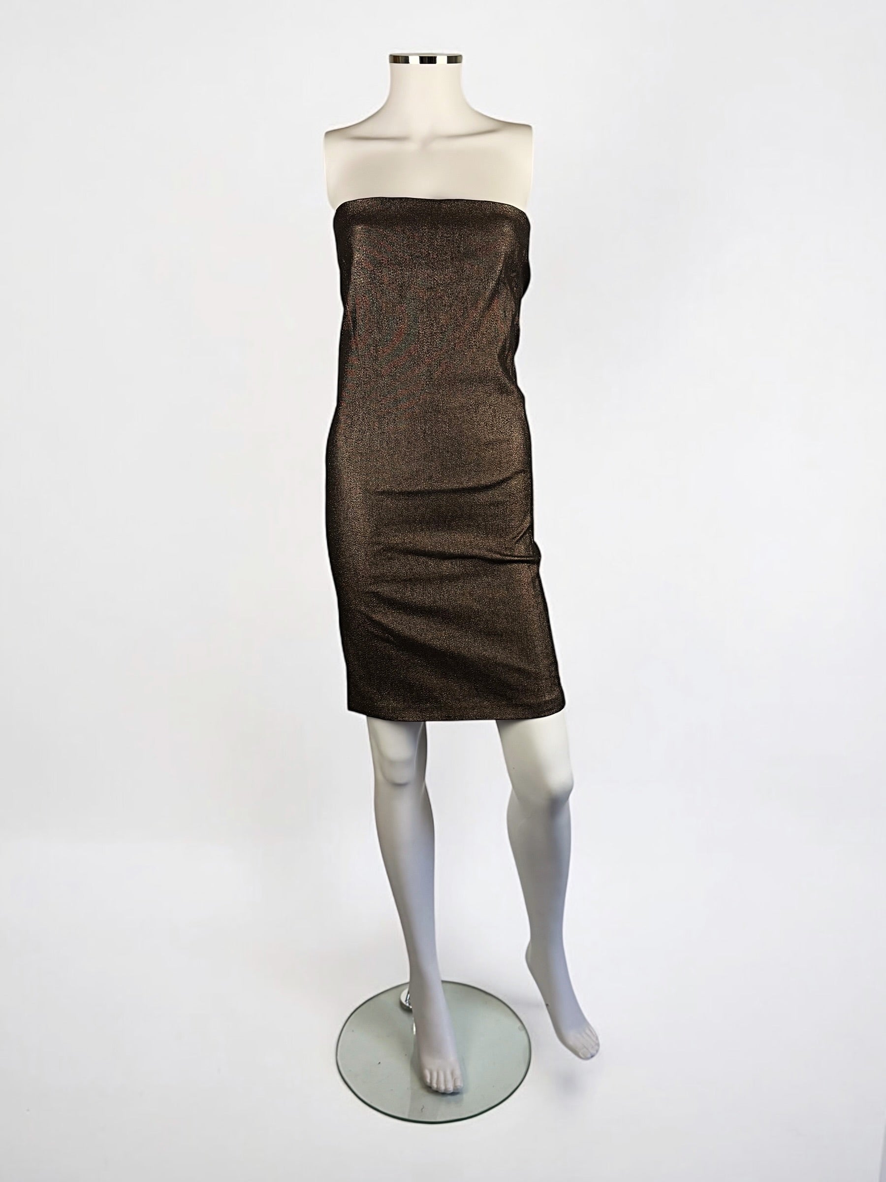 Gucci by Tom Ford Metallic Lurex Dress, SS 1997