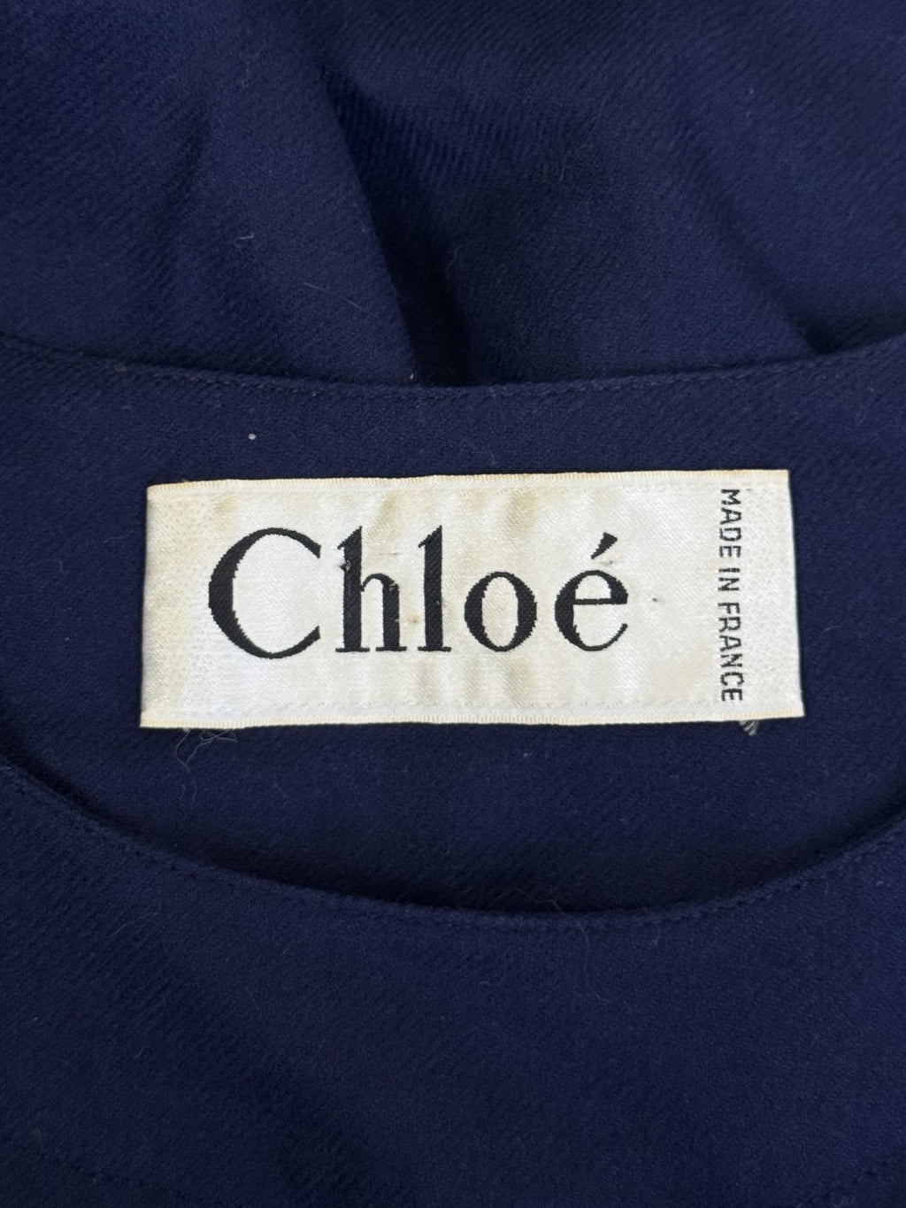 Chloé by Karl Lagerfeld Dolman Dress, FW 1981