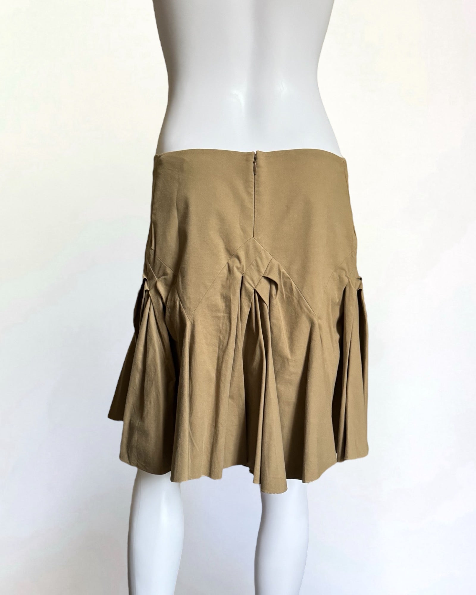 Christian Dior by John Galliano Pleated Mini Skirt, 2003