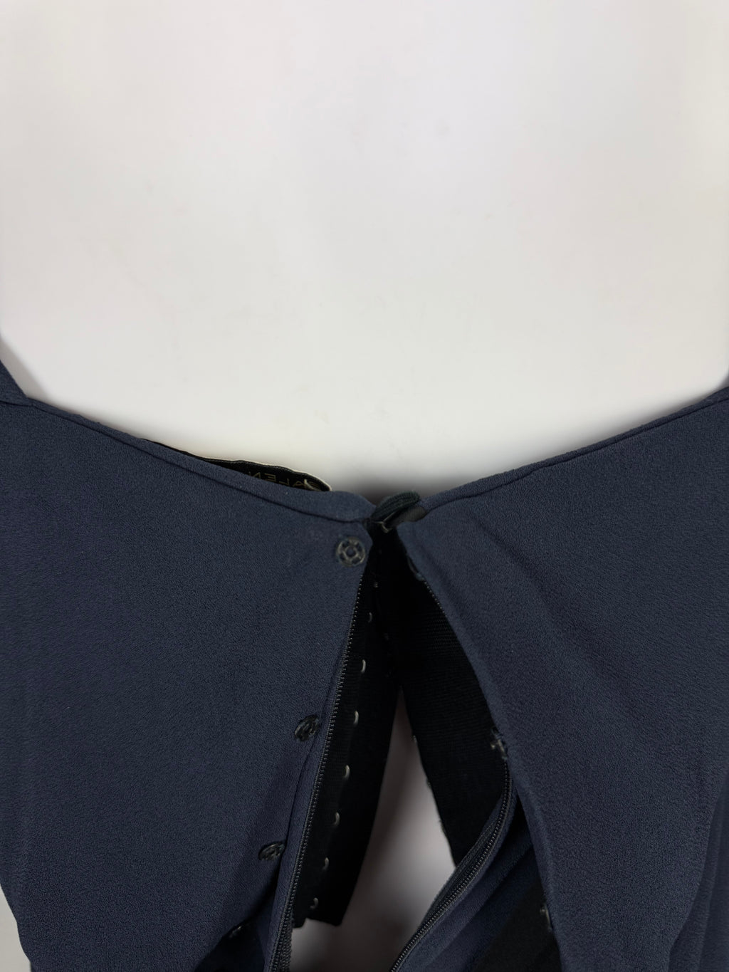 Balenciaga by Nicolas Ghesquière Navy Gown, 2008