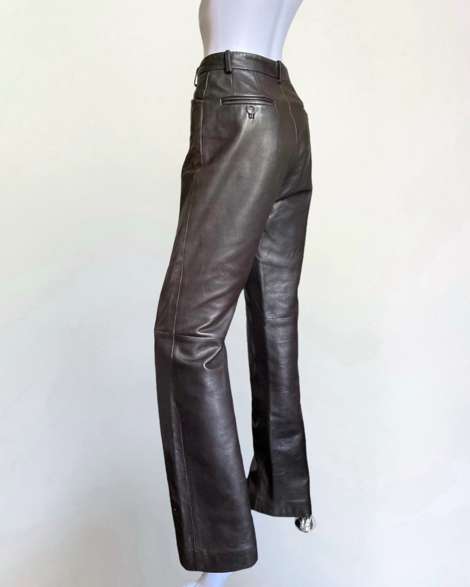 Gucci by Tom Ford Leather Trousers, FW 1996