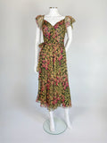 Ralph Lauren Silk Floral Dress, FW 2010