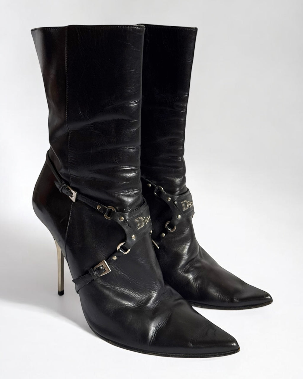 Christian Dior by John Galliano Bondage Ankle Boots, 2003