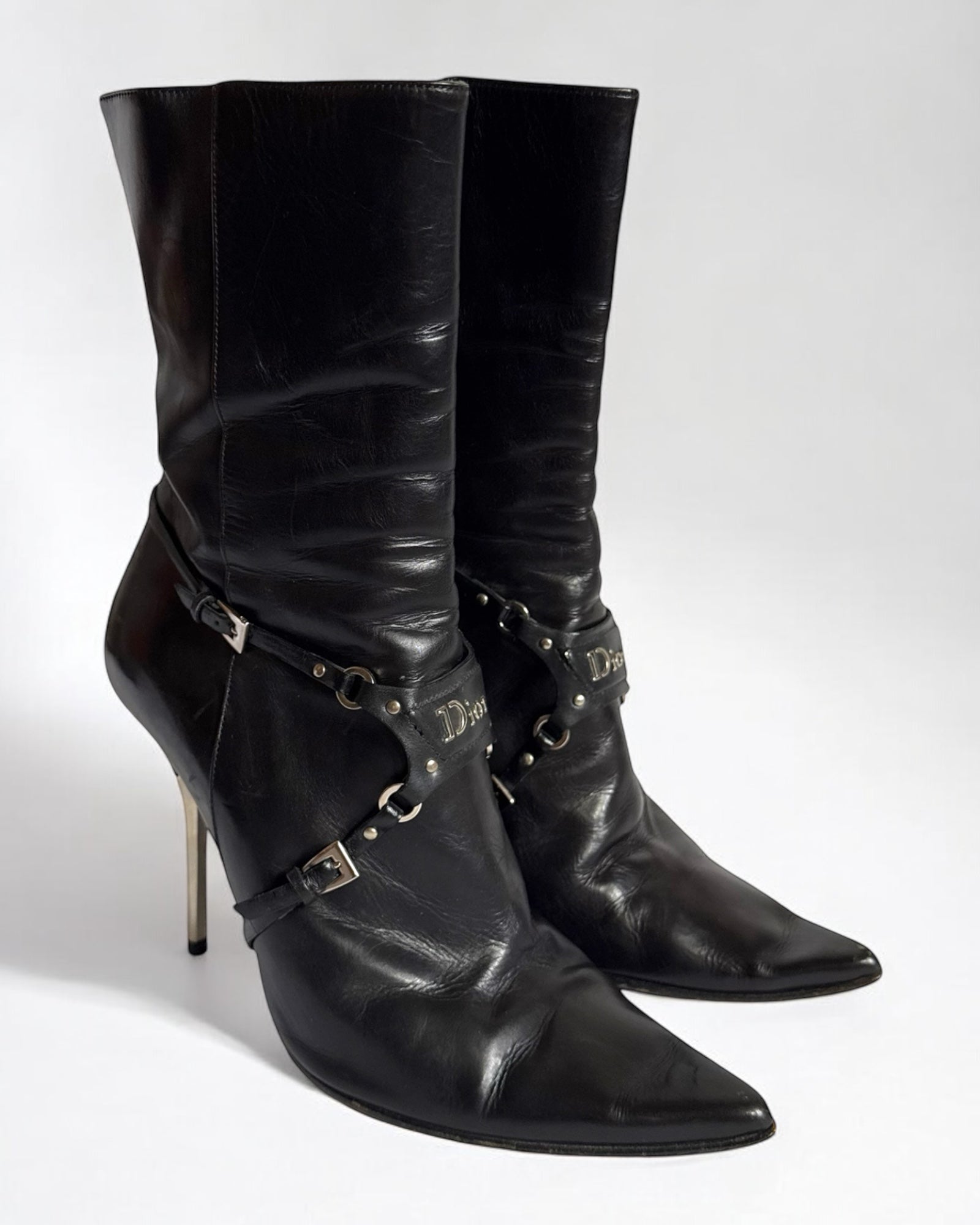 Christian Dior by John Galliano Bondage Ankle Boots, 2003