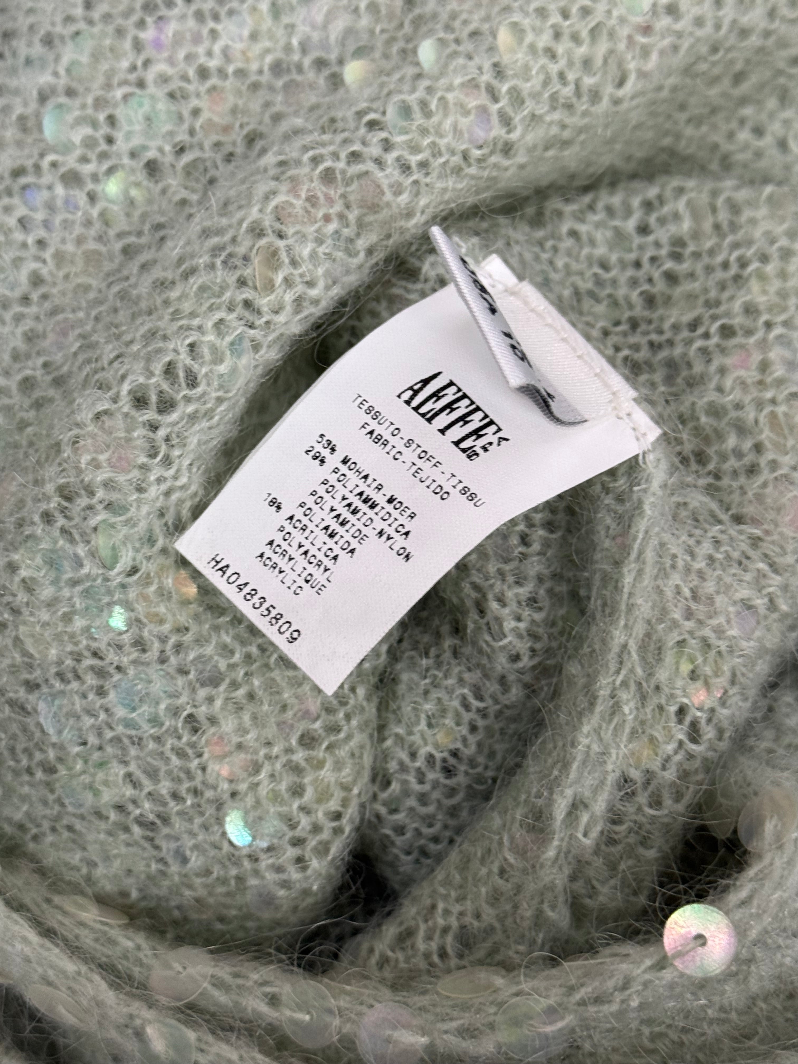 Moschino Mohair Sequin Dress, c. Early 2000s