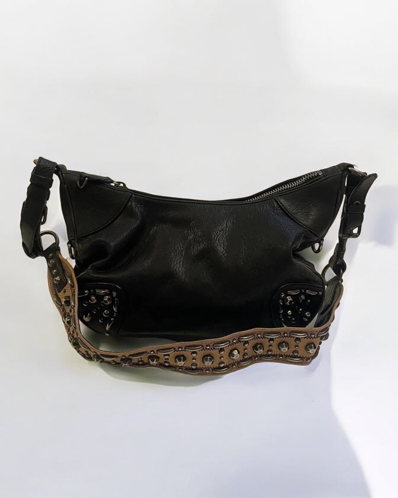 Miu Miu Leather Studded Handbag, c. 2000s