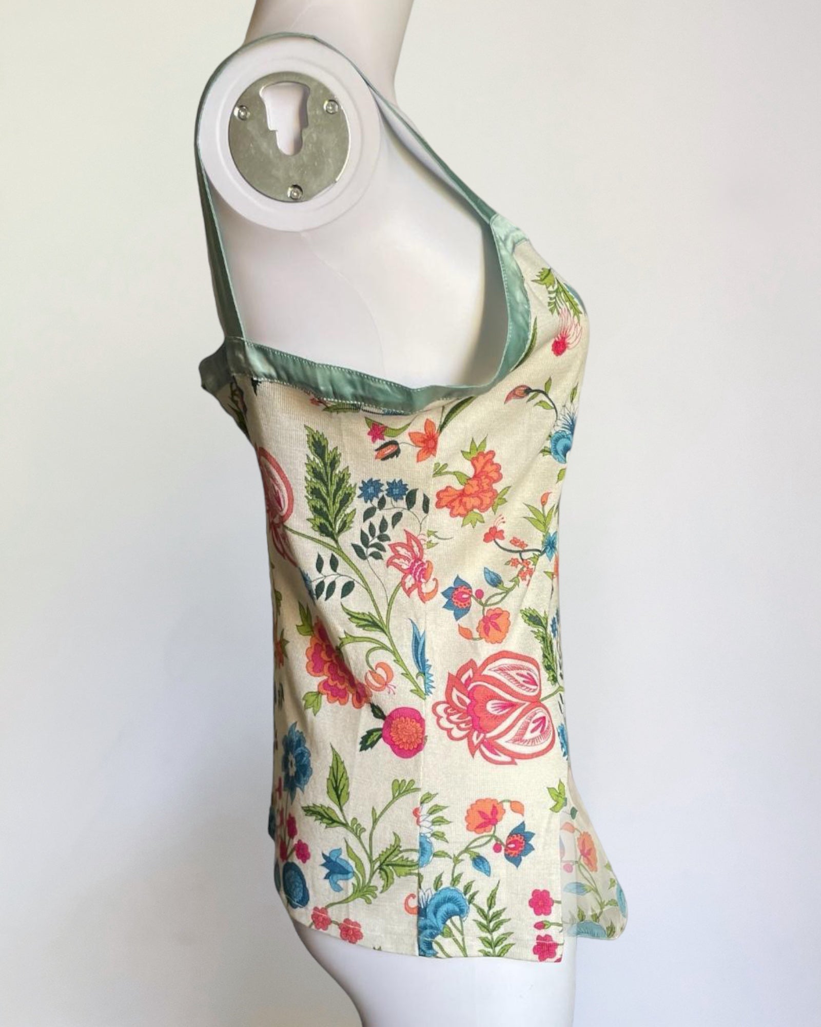 Christian Dior by John Galliano Silk Floral Cami, Resort 2008