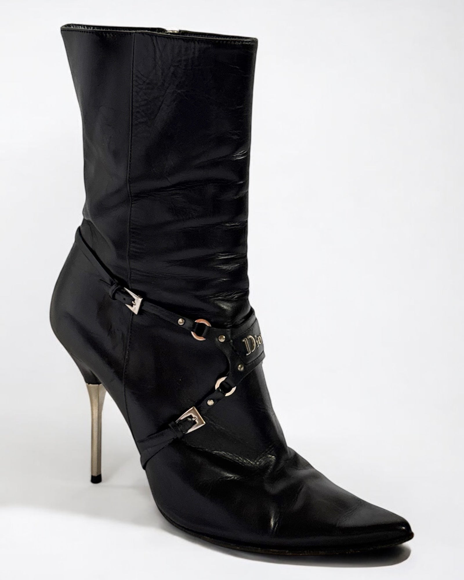 Christian Dior by John Galliano Bondage Ankle Boots, 2003