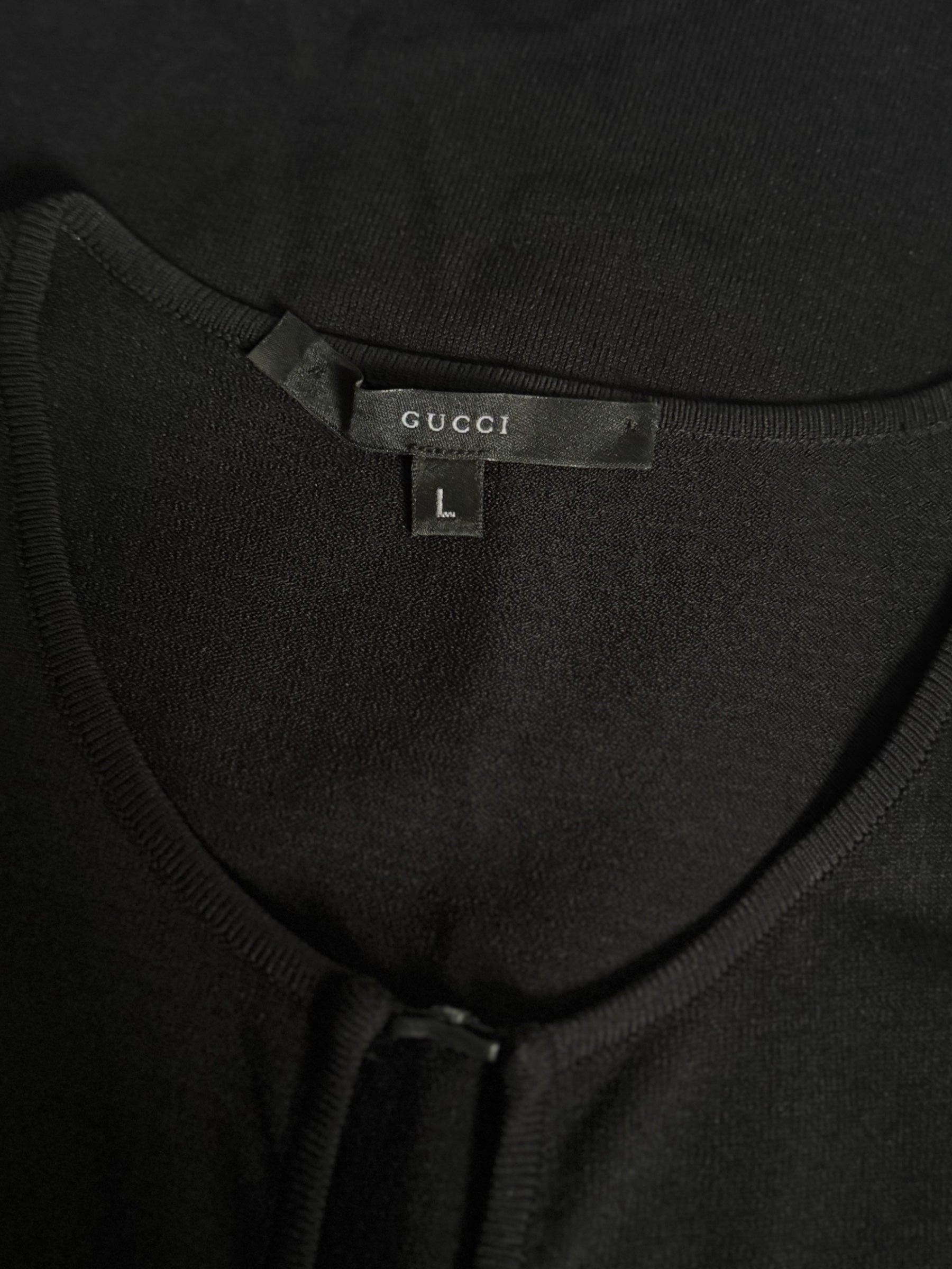 Gucci by Tom Ford Black Keyhole Dress, SS 2000