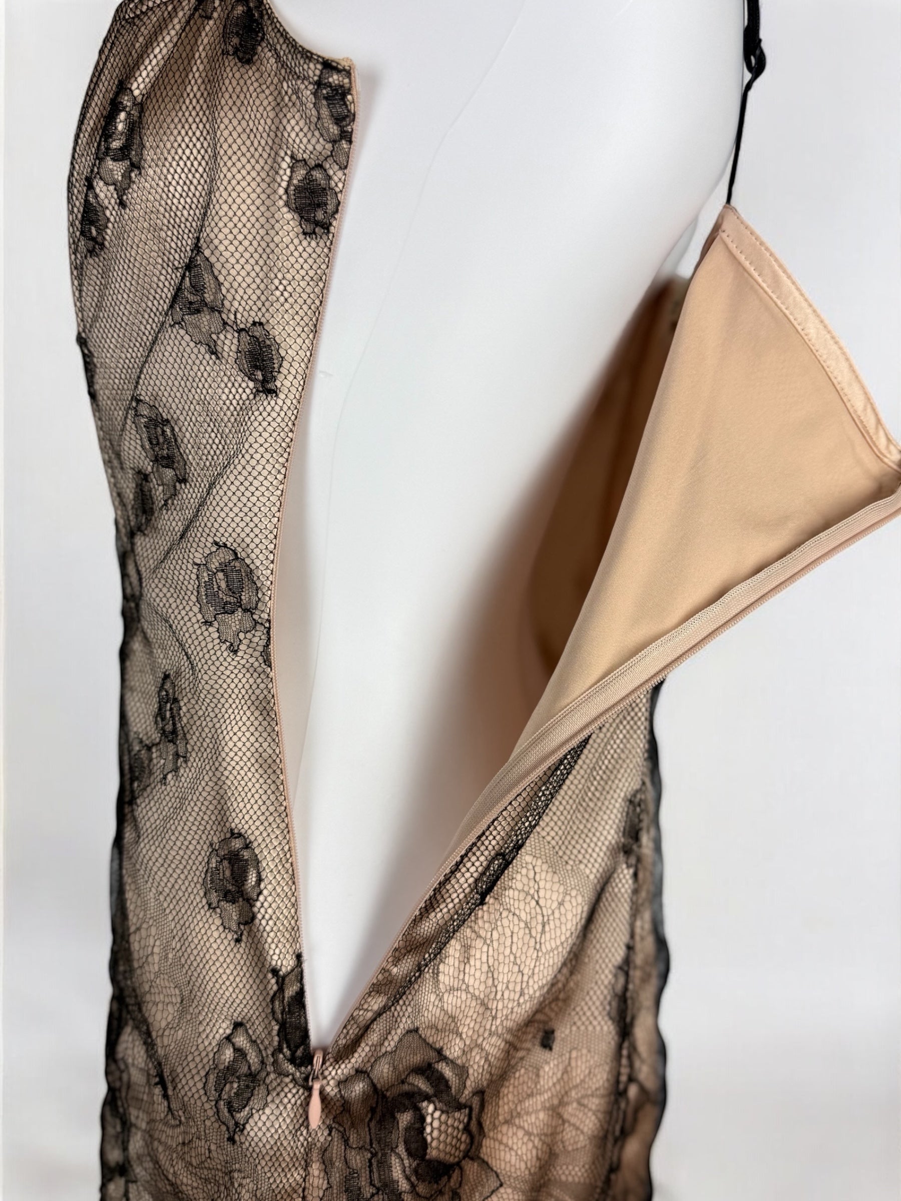 Blumarine Lace Corset Mini Dress, SS 2004