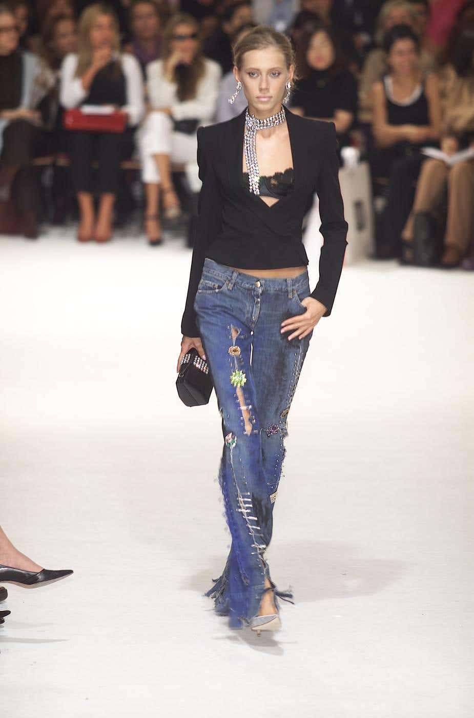 Dolce & Gabbana Safety Pin Jeans, SS 2001