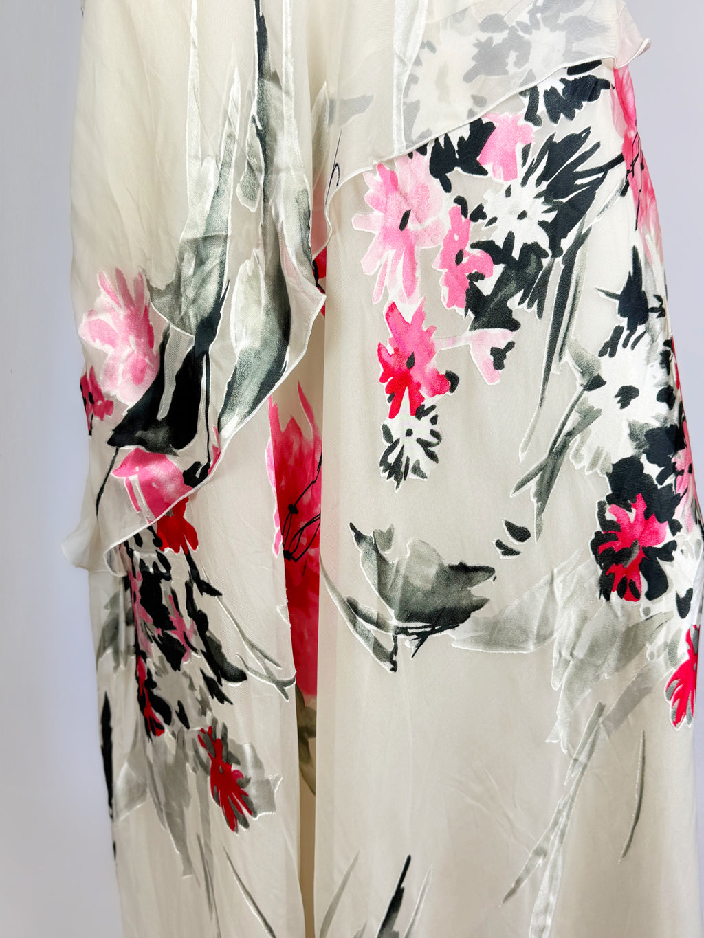 Giorgio Armani Silk Floral Gown, 2005