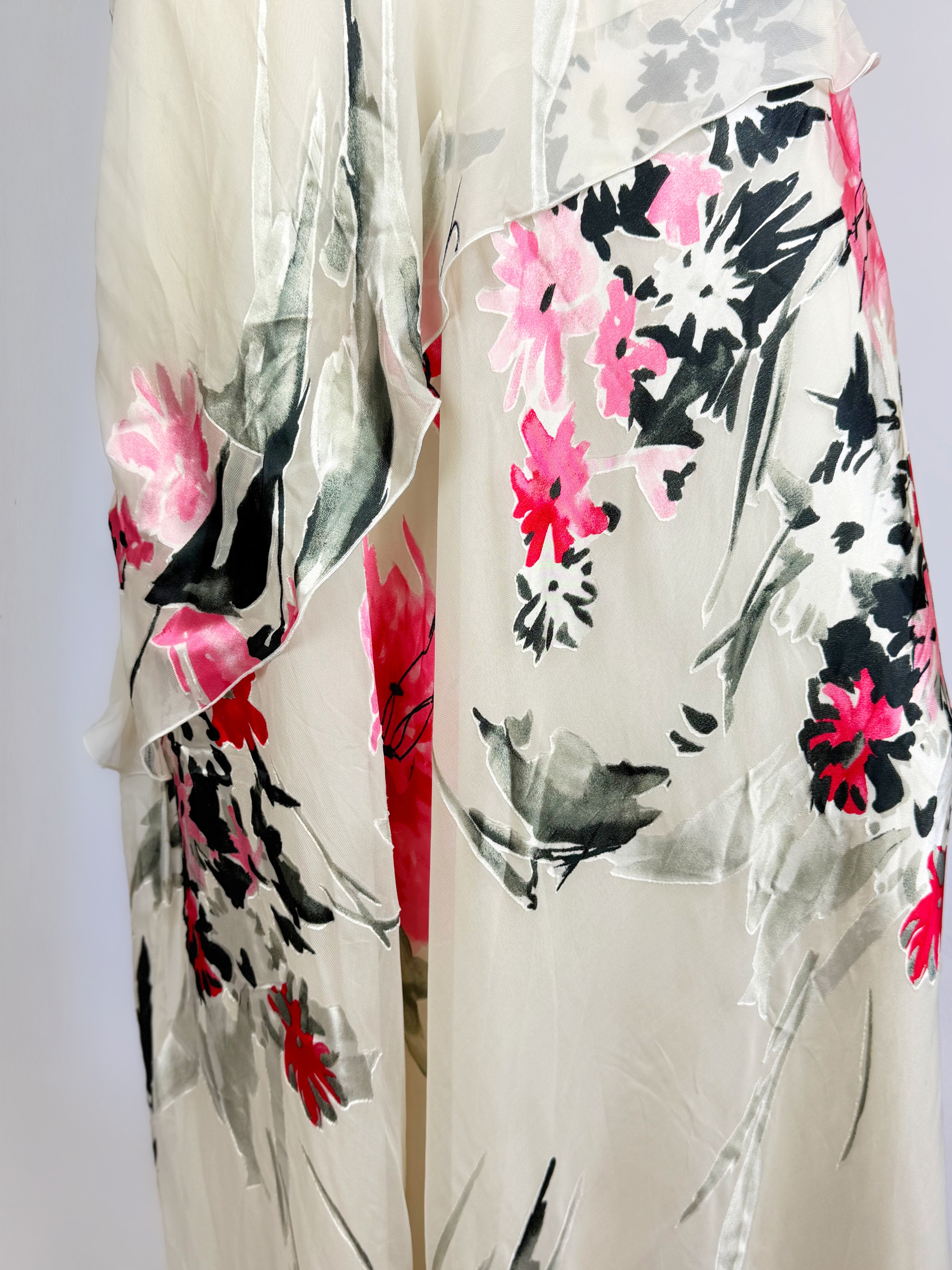 Giorgio Armani Silk Floral Gown, 2005