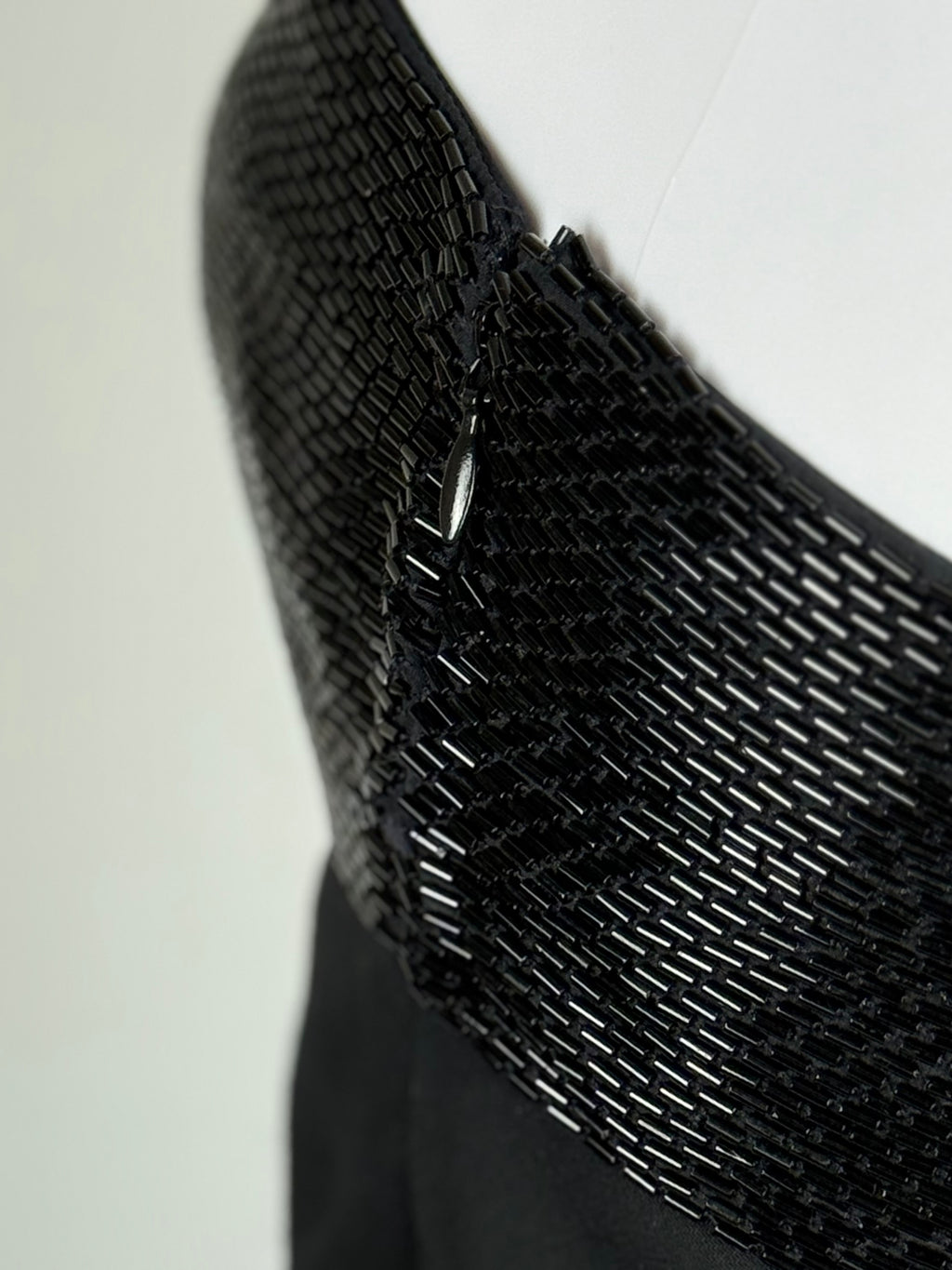 Ralph Lauren Strapless Beaded Gown, c. Late 1980s