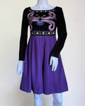 Miu Miu Wool and Velvet Dress, FW 2005