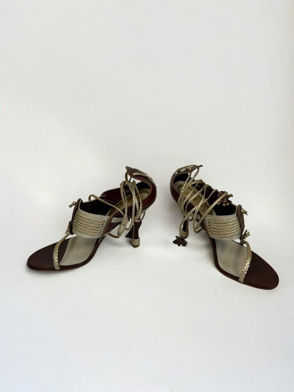 Christian Dior by John Galliano Tassel Sandals, c. 2000s