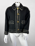 Chanel Wool Jacket with Silk Jewel Lining, FW 1990
