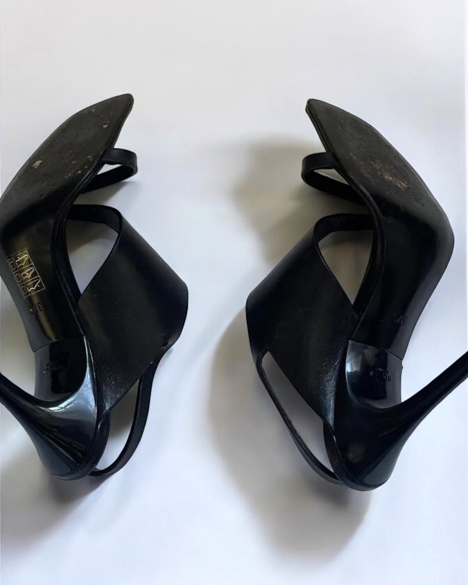 Gucci by Tom Ford Leather Strappy Sandals, 1995