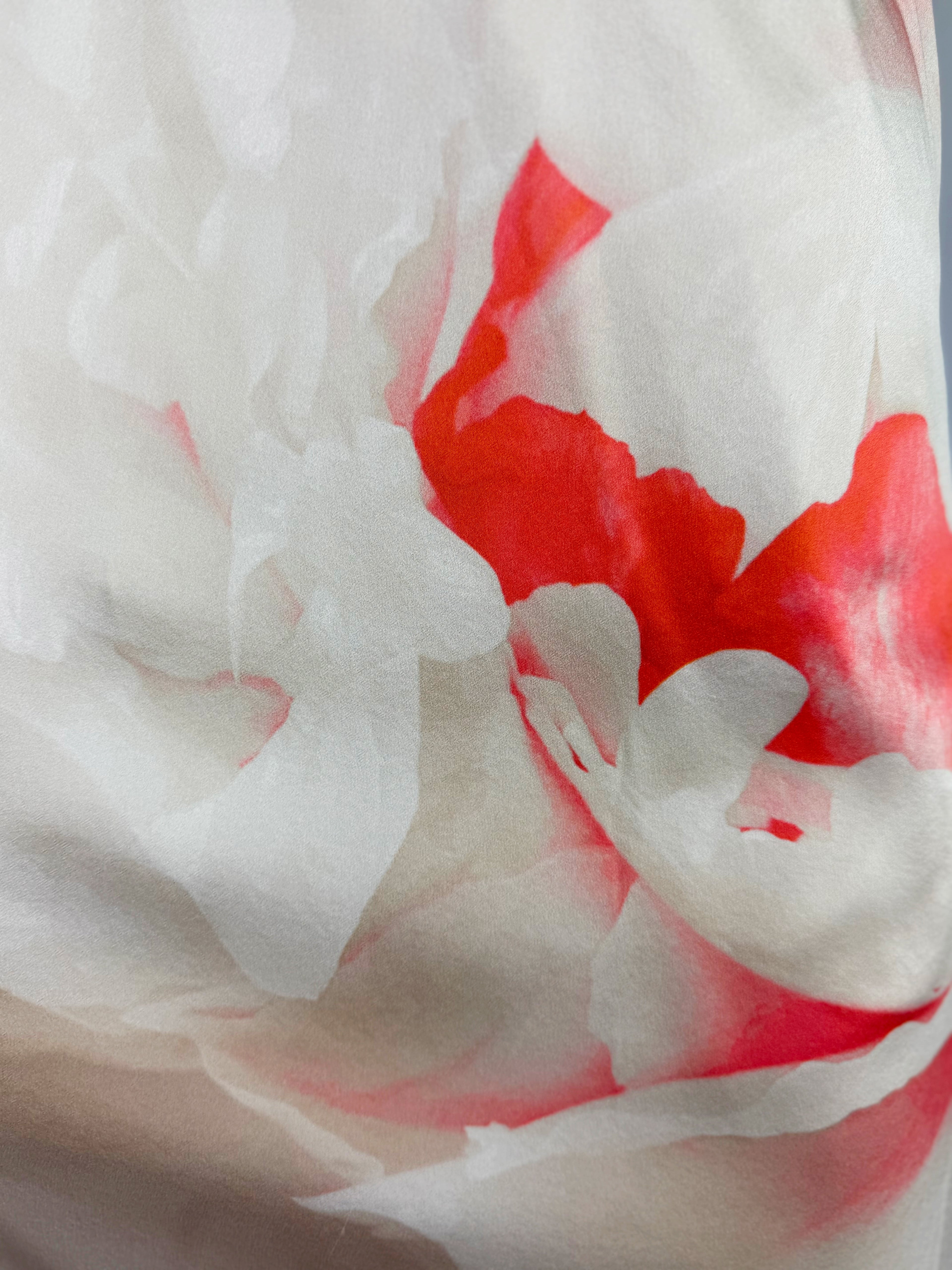 Alexander McQueen Silk Floral Halter Dress, 2010
