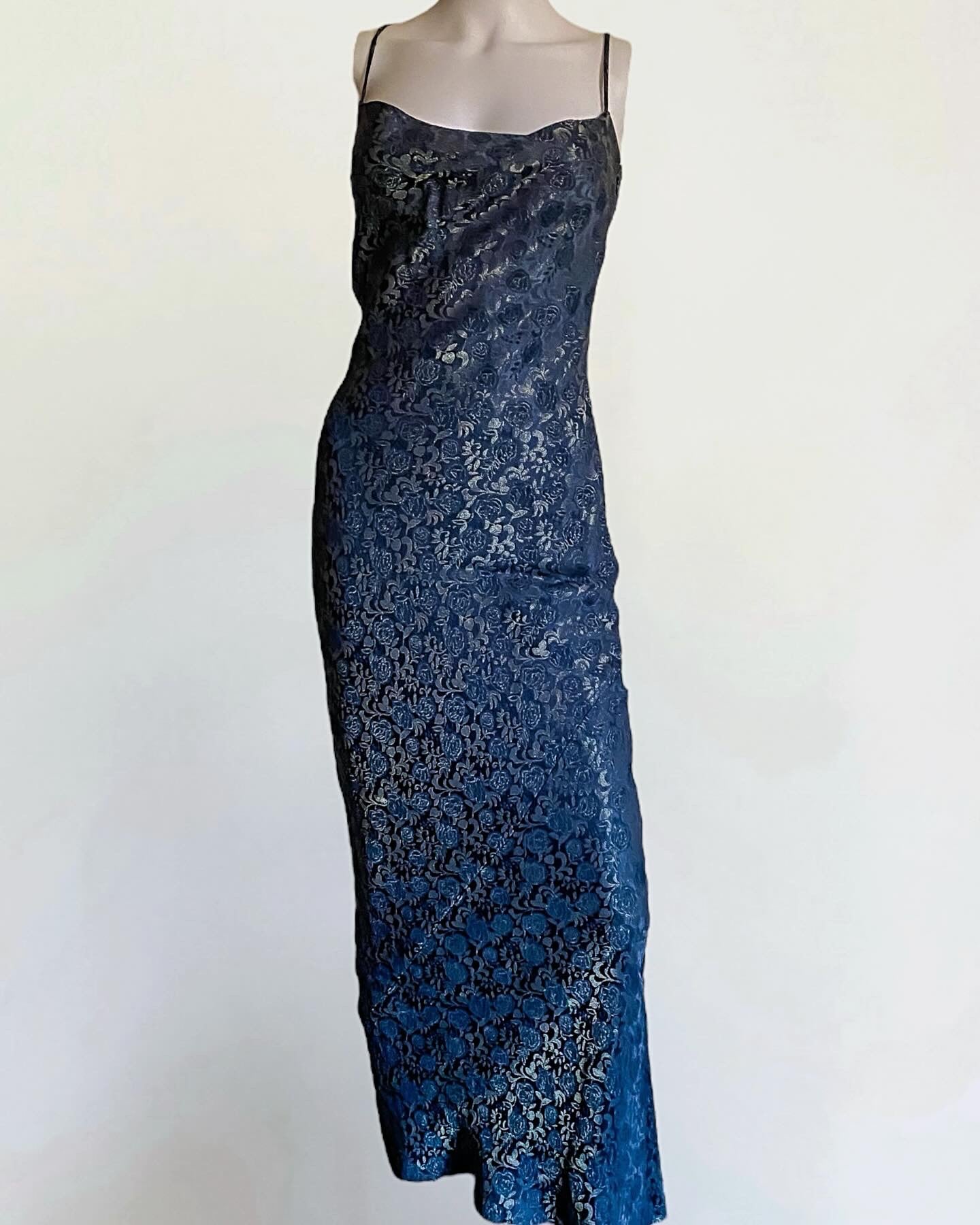 Christian Dior by John Galliano Metallic Floral Gown, SS 1998