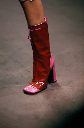Prada Patent Boots, FW 1999