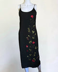 Dolce & Gabbana D&G Embroidered Floral Dress, c. 1990s