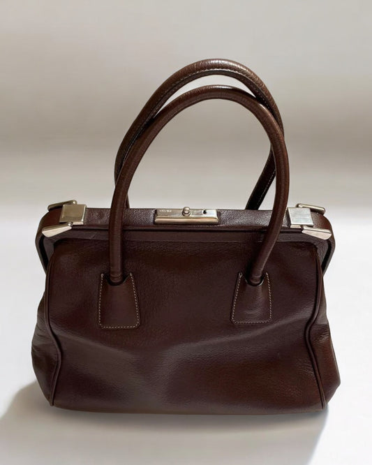 Prada Leather Doctor Bag, c. 2000s