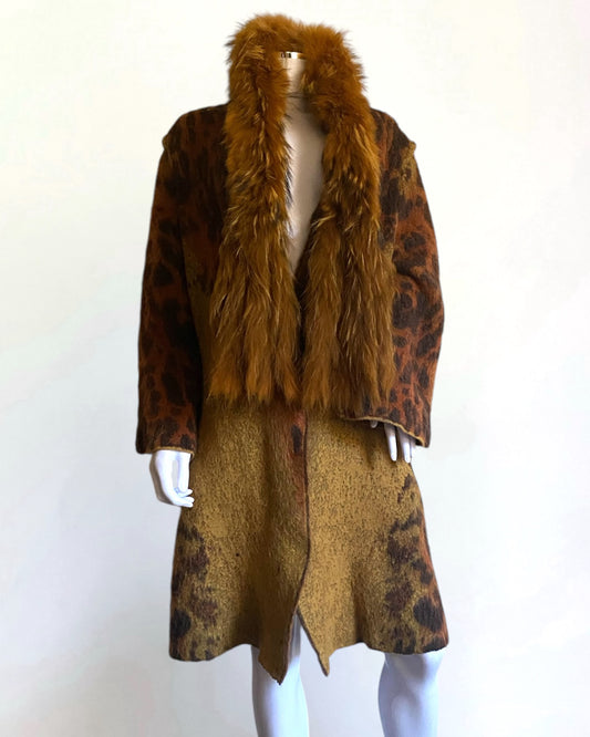 Roberto Cavalli CLASS Mohair Wool Jacket, c. 2000s