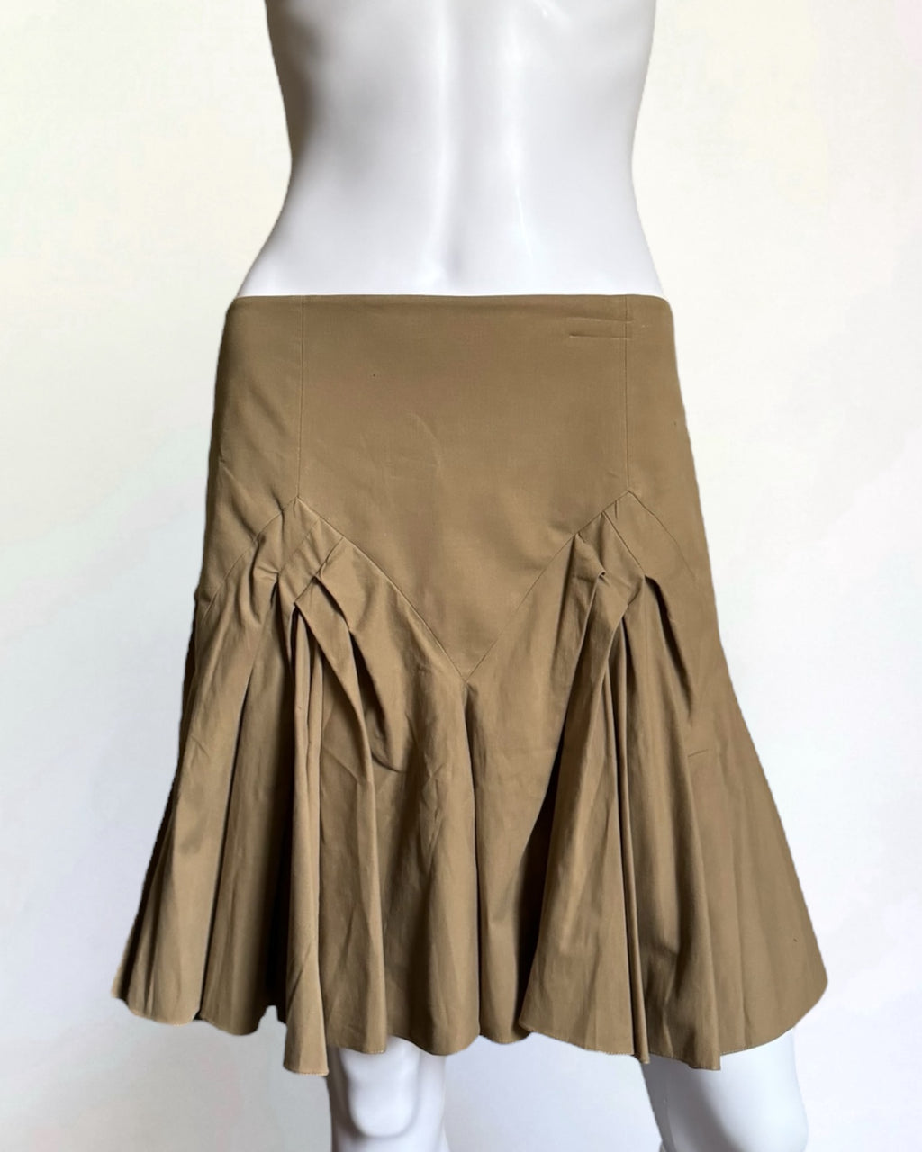 Christian Dior by John Galliano Pleated Mini Skirt, 2003