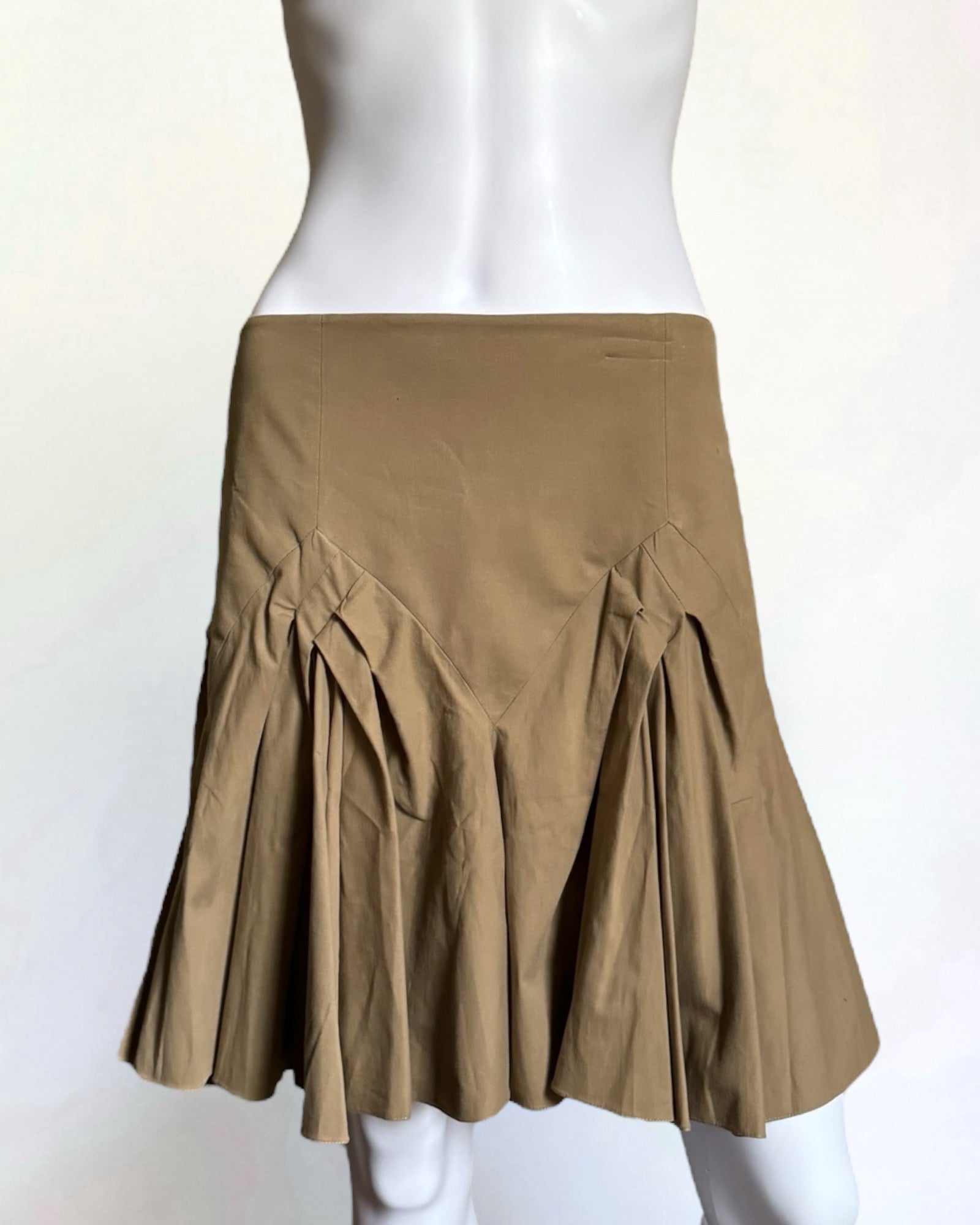Christian Dior by John Galliano Pleated Mini Skirt, 2003
