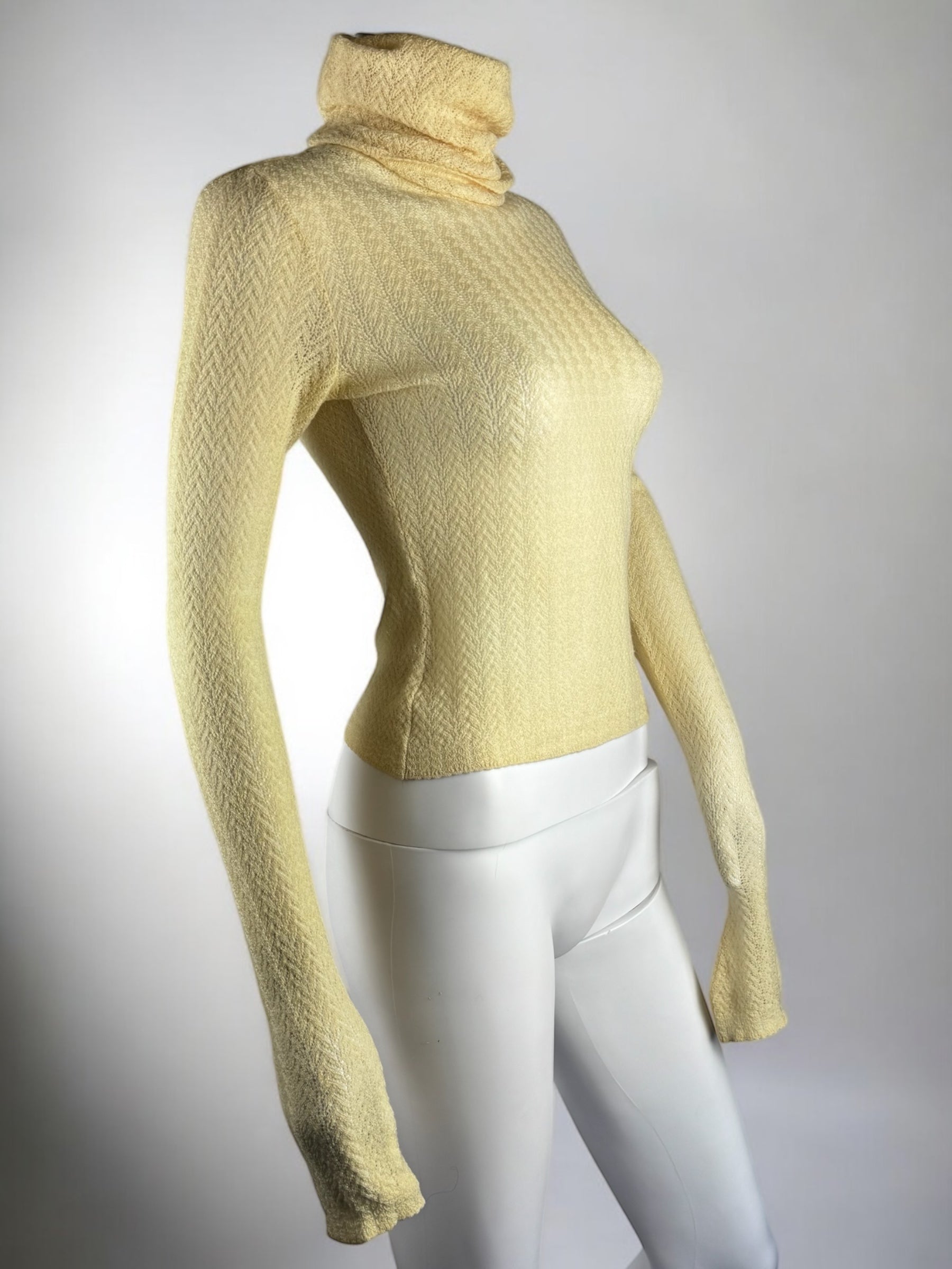 Christian Dior by John Galliano Chevron Knit Jumper, FW 1998
