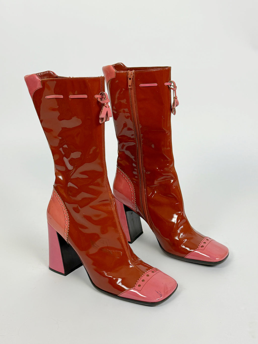 Prada Patent Boots, FW 1999