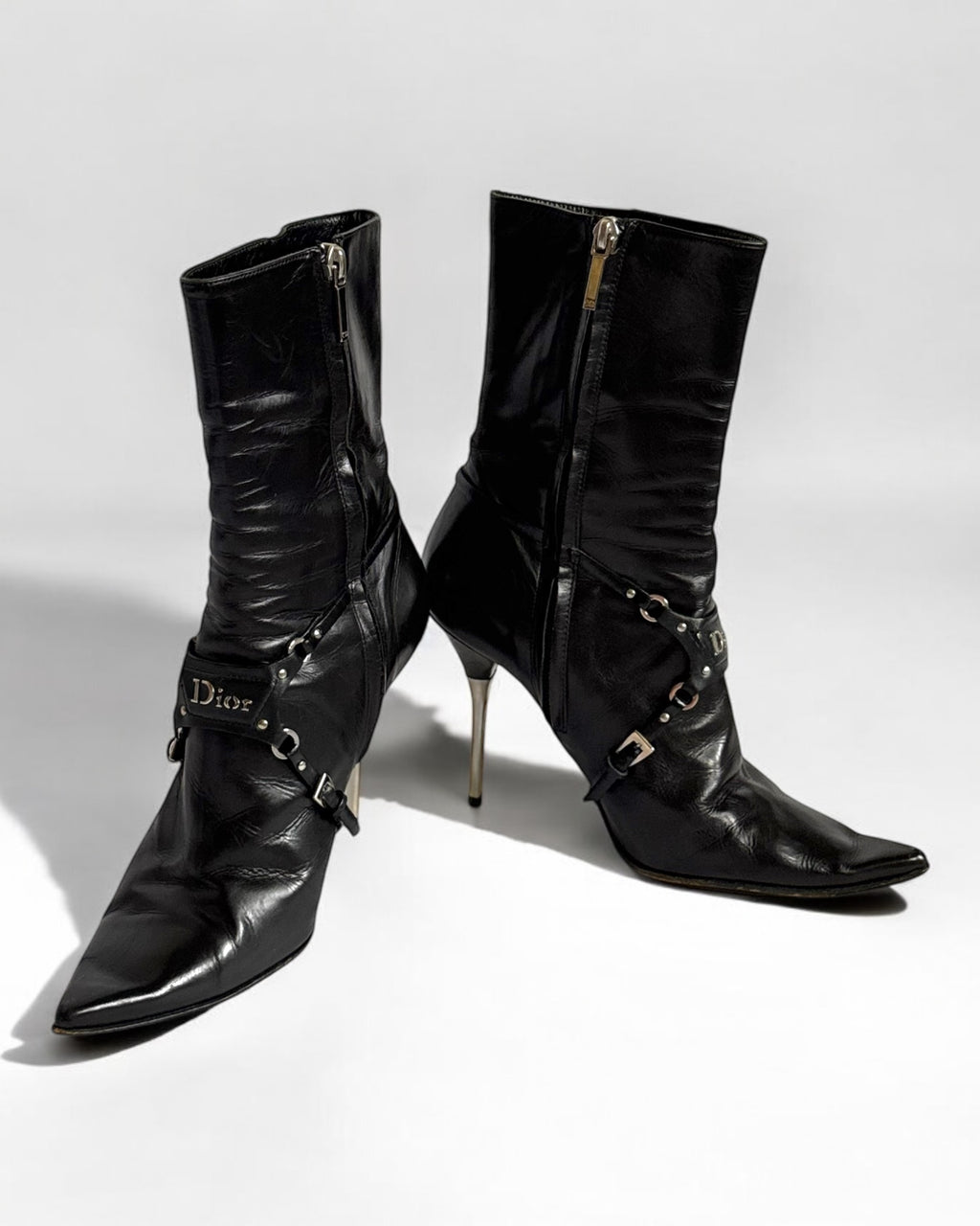Christian Dior by John Galliano Bondage Ankle Boots, 2003
