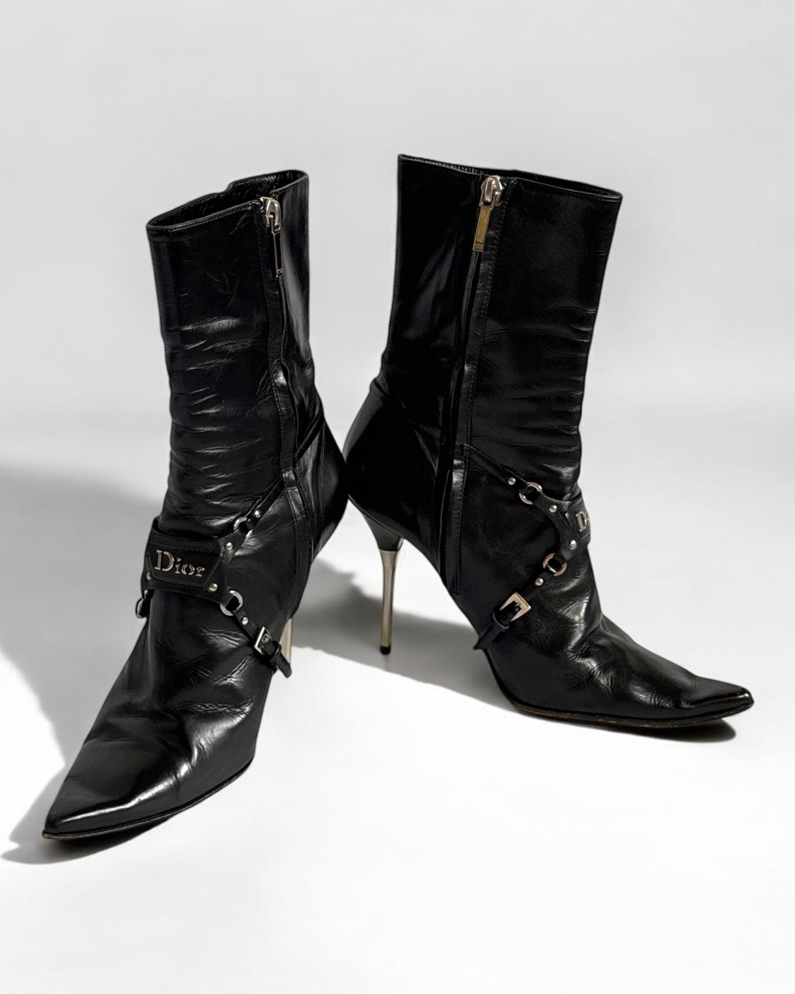 Christian Dior by John Galliano Bondage Ankle Boots, 2003