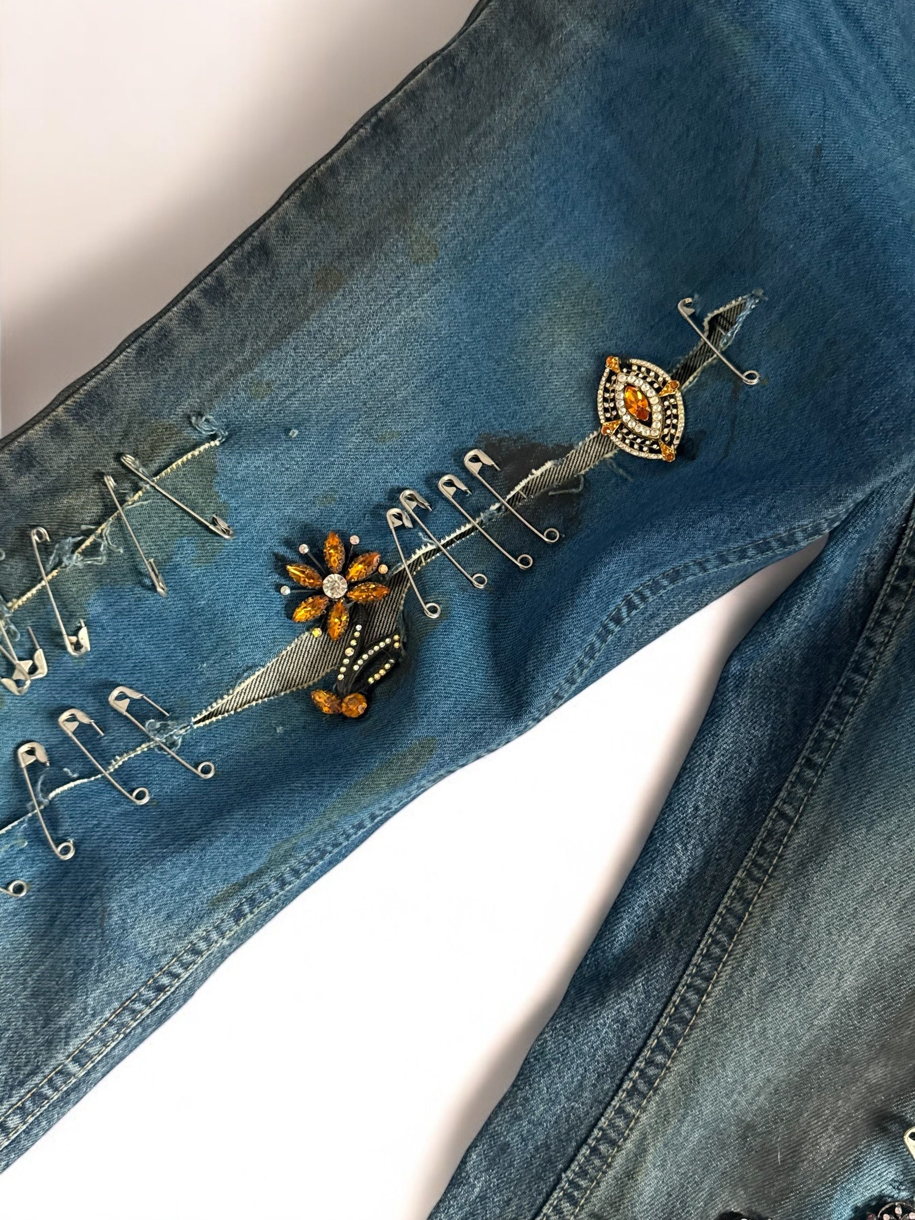 Dolce & Gabbana Safety Pin Jeans, SS 2001